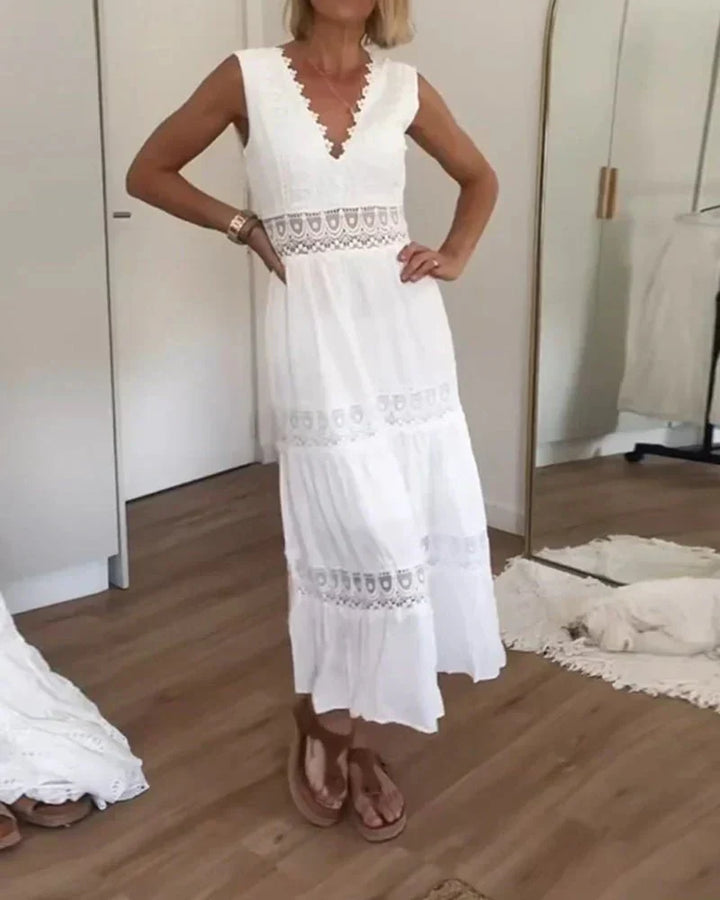 Robe Estivale Rosalie Longue &amp; Élégante