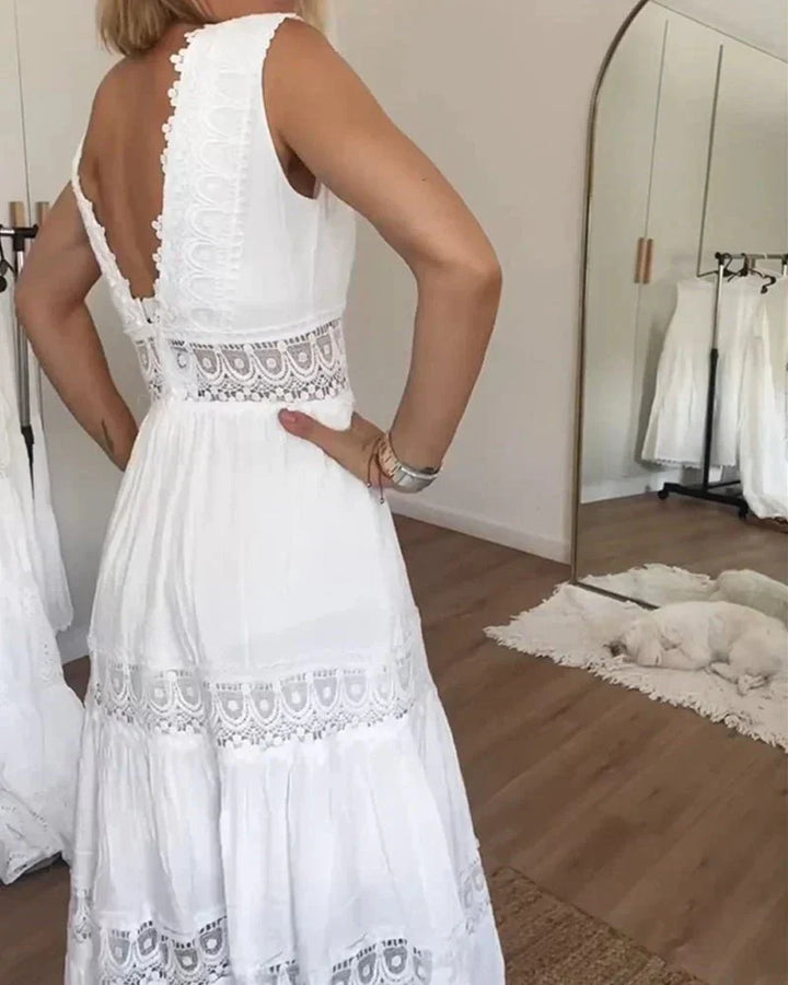 Robe Estivale Rosalie Longue &amp; Élégante